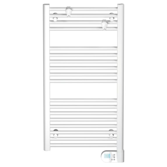 Radiateur sèche-serviette à inertie fluide Flobain 2 500W blanc