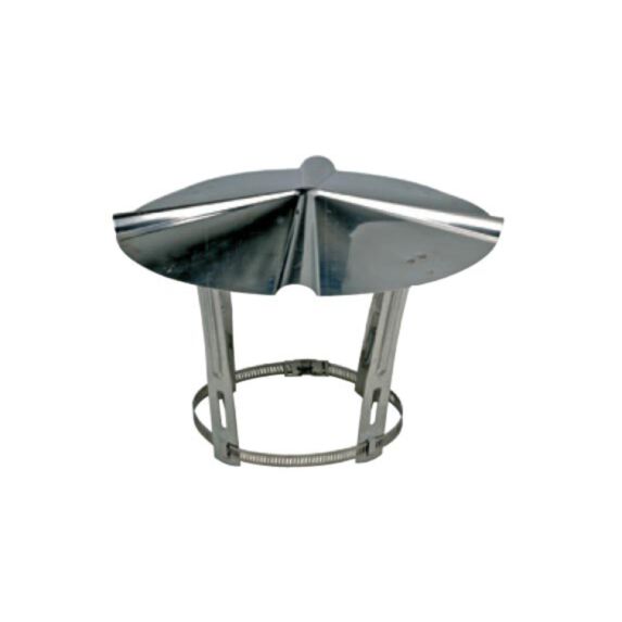 Chapeau flexible chinois inox 153/180 - TEN