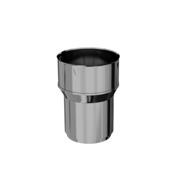 Raccord poêle Tubage flexible inox Ø150mx150/157