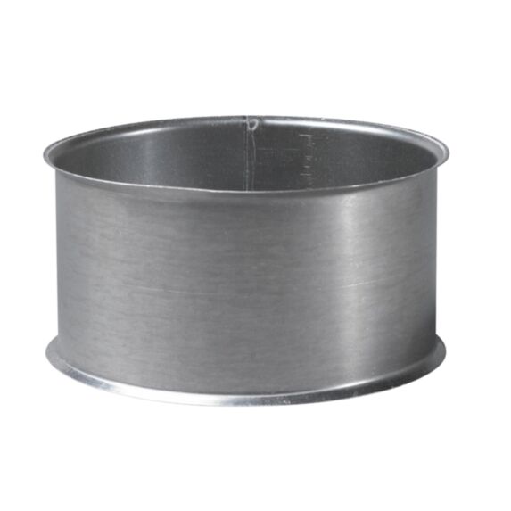 Manchette gris mat aluminié ∅139mm - TEN