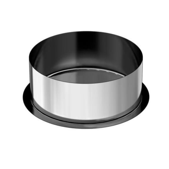 Tampon de raccordement tuyau fumée inox Ø153mm - TEN