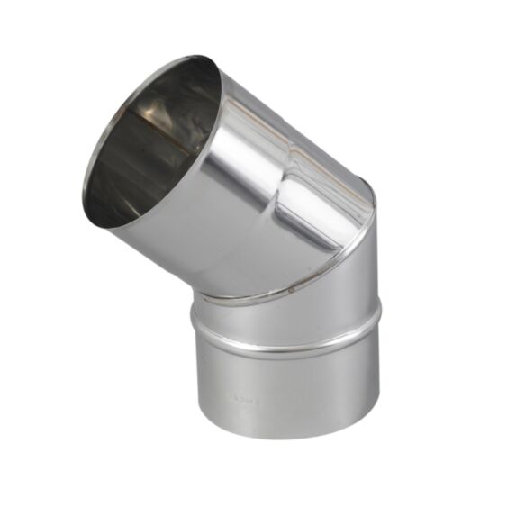 Coude inox 2 parties 45° Ø139mm - TEN