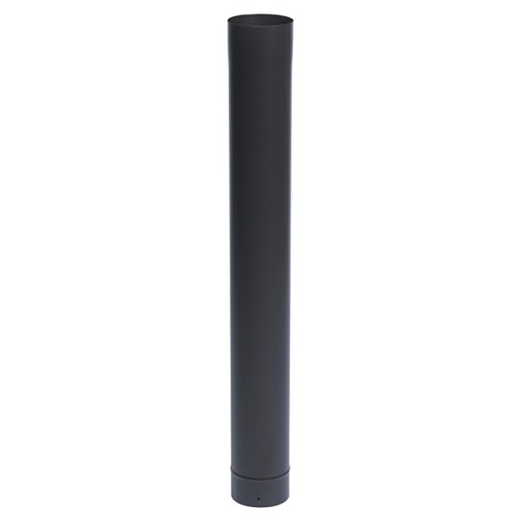 Tuyaux noir mat email ∅125mmx100cm - TEN