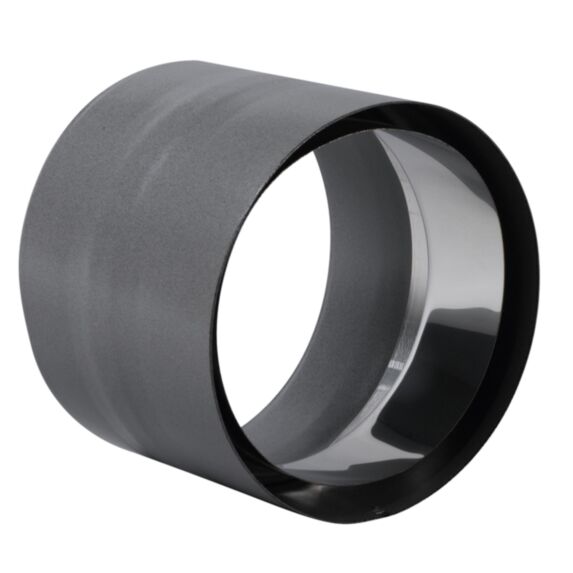 Tuyau anti-bistre émail noir mat ∅125mm - TEN