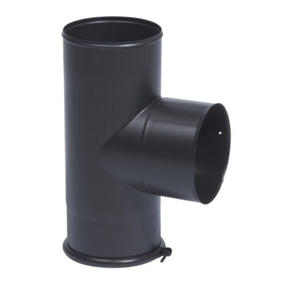 Té 90° email noir mat Ø139mm - TEN