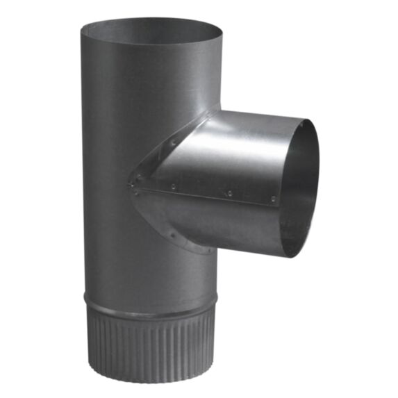 Té 90° gris mat aluminie 139 - TEN