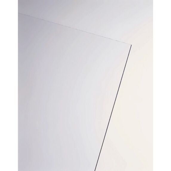 PLAQUE DE VERRE OPALE SYNTHETIQUE EN ACRYLIQUE EXTERIEUR 1M x 1M