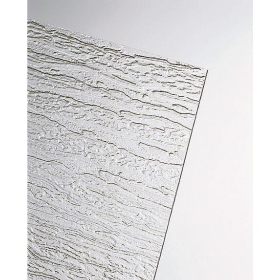 PLAQUE DE VERRE SYNTHETIQUE EN POLYESTYRENE 1,00 X 0,50 M pour la réalisation de vitrages, protections et cloisons - ONDULINE