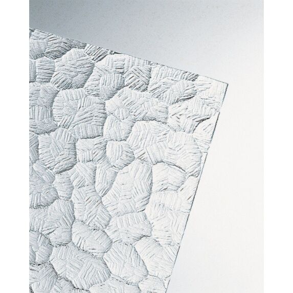 Verre synthétique Onduglass transparent martelé 2 mm - 1,00 x 0,50 m