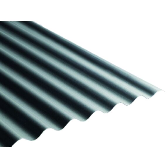PLAQUE GALVANISEE - PLAQUE ONDULEE EN ACIER GALVANISEE - Couverture et bardage de cabanes, abris de jardin, garages - ONDULINE