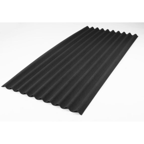 PLAQUE ONDULEE BITUMEE NOIR - ONDULINE ONDUTOIT pour couverture et bardage de cabanes, abris de jardin, garages - ONDULINE