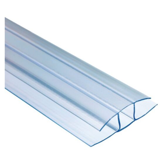 Profilé polycarbonate en H L. 2,10 m. Ep. 10 mm ONDULINE