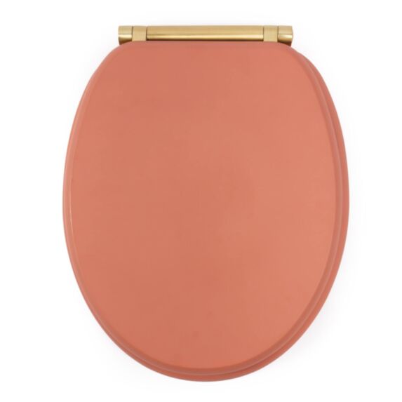 Abattant WC Frein de chute Samba Terracotta MDF FSC - GELCO DESIGN