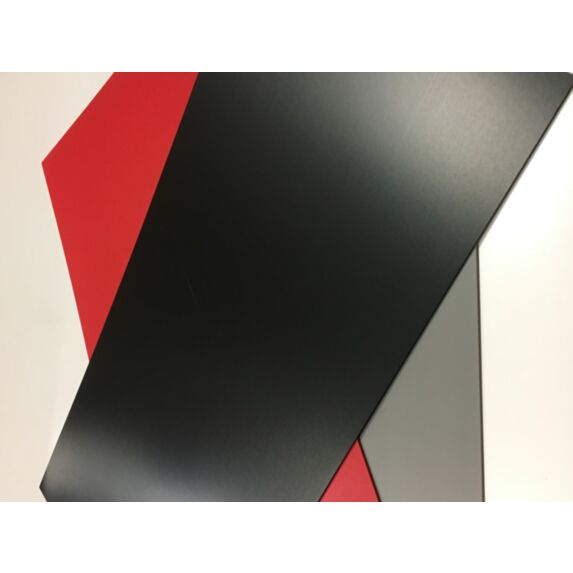 Plaque plane pvc noire opaque 100 x 100 cm +/- 3mm