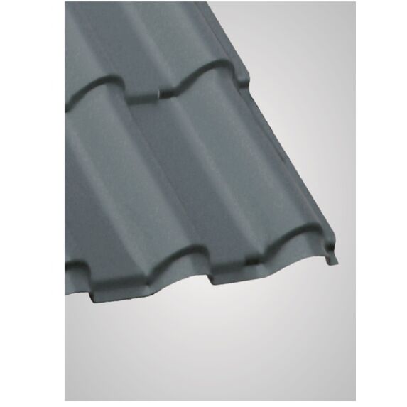 Panneau tuiles polymère acrylique hte résistance bleu ardoise 1.92m x 0.78m - ELYTUILE