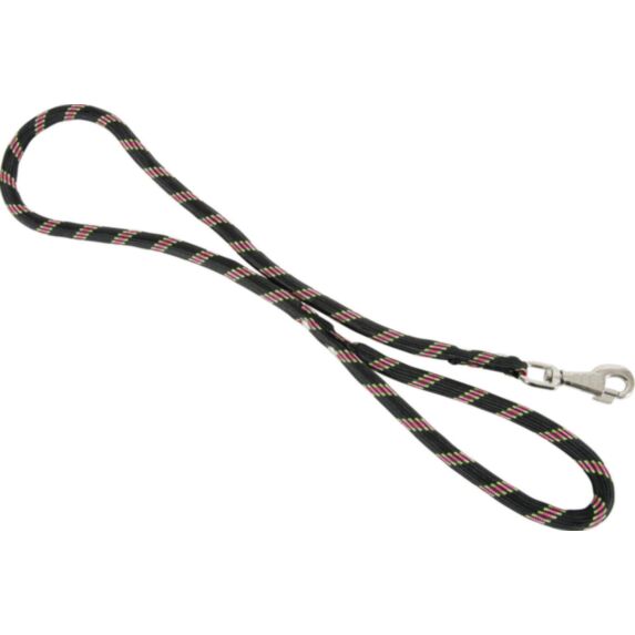 LAISSE CORDE NOIR NYLON 13MM/3M