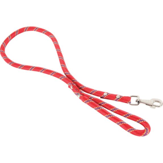 LAISSE CORDE ROUGE NYLON 13MM/6M