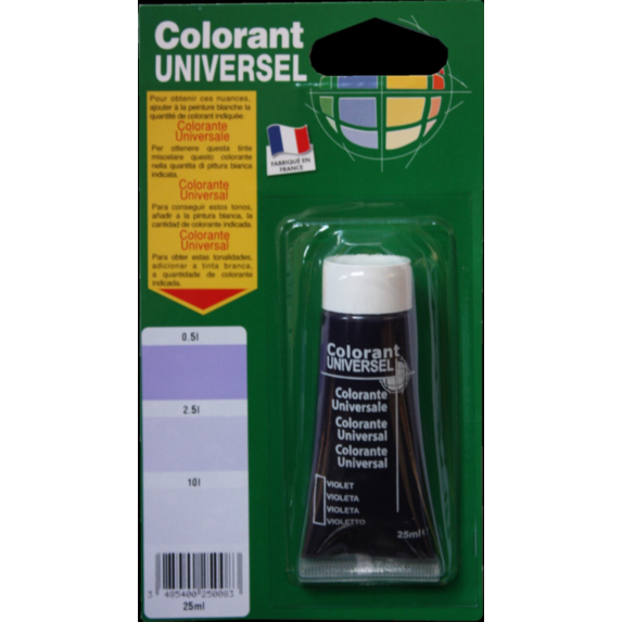 Colorant universel pour peinture violet 25ml