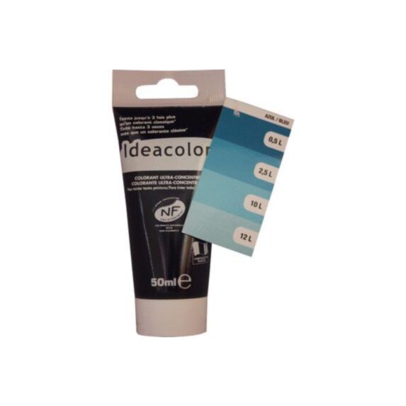 Colorant universel pour peinture bleu 50ml - IDEACOLOR