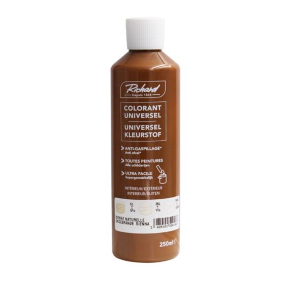 Colorant universel pour peinture sienne naturelle 250ml