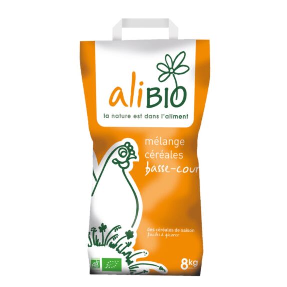 Mélange Céréales Bio Basse Cour 8kg - MA P'TITE FERME