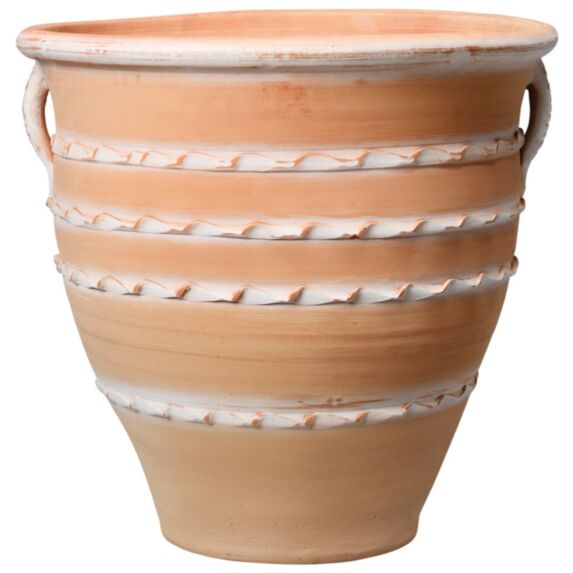 Pot 50cm terre rosée et blanchie antalya