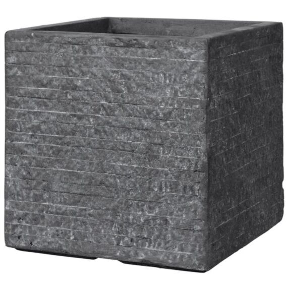 Pot 40cm gris minéral