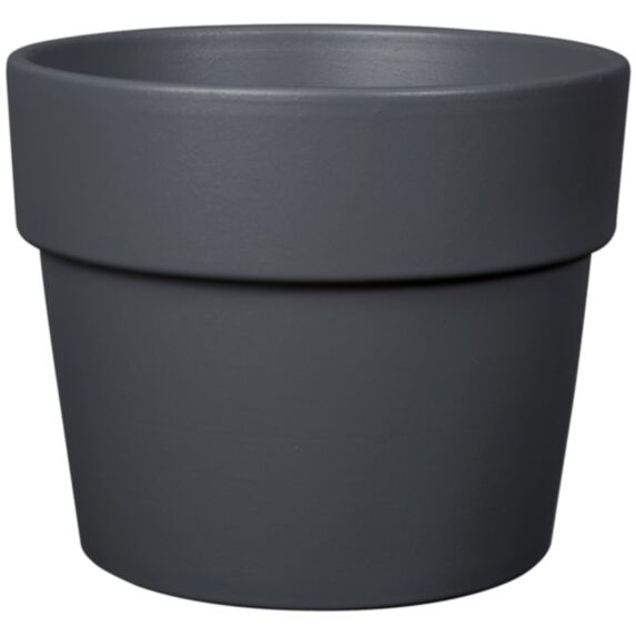 Pot de fleurs Vaso Perfetto BigBand Cendre ∅24,5x19,7cm