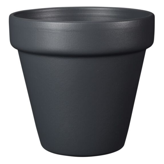 Pot de fleurs Vaso BigBand 13cm cendre - DEROMA