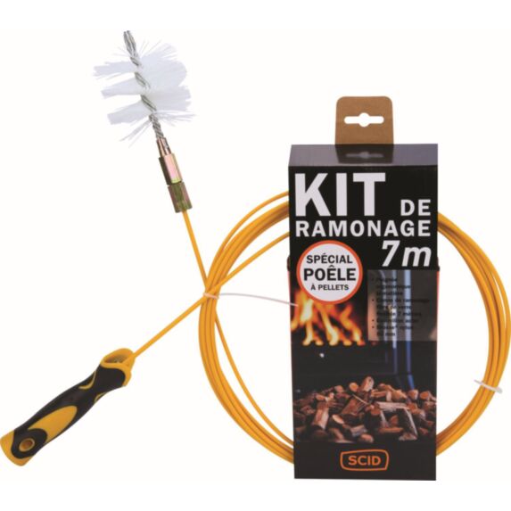 Kit de ramonage spécial pellet 7m - SCID