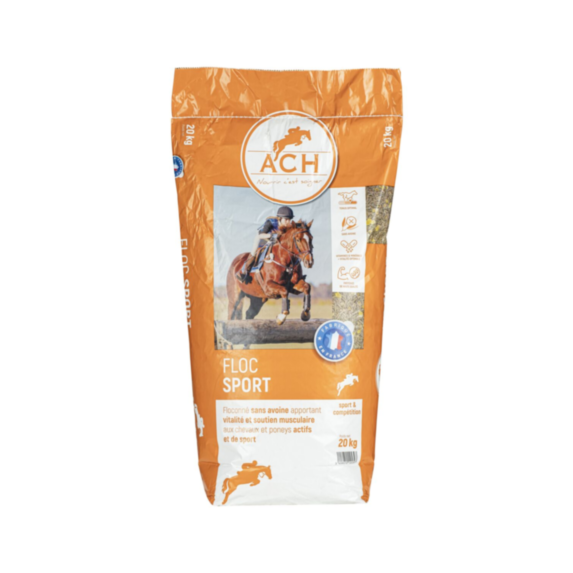 Aliment cheval flocon sport 20 kg - ACH