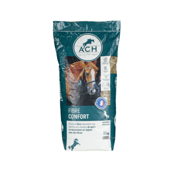 Aliment cheval flocons fibreux confort 20 kg - ACH