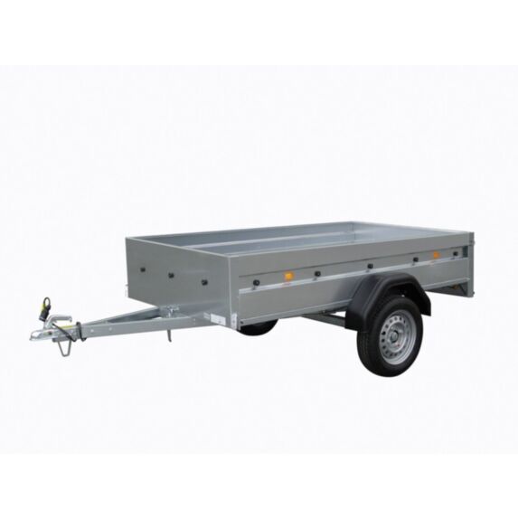 Remorque Club 230 acier gris 224x124x35cm - TRIGANO REMORQUES