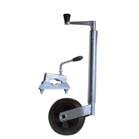 Kit roue jockey Ø48mm+ collier