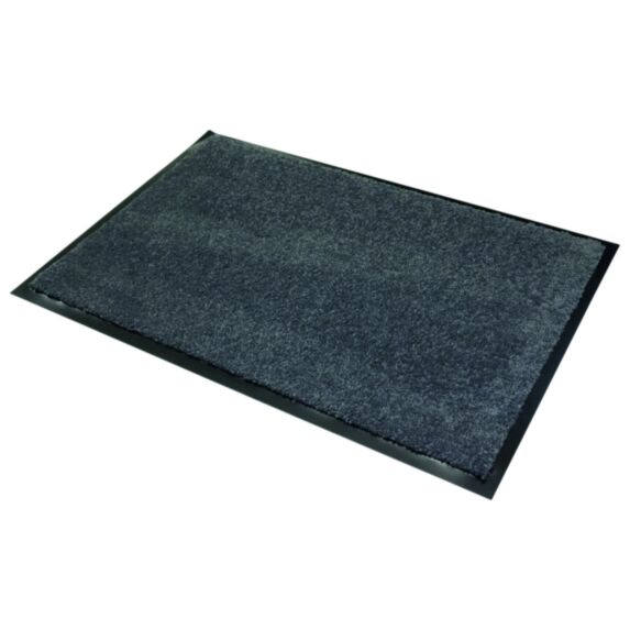 Tapis d'entrée absorbant anti poussière 60x40cm anthracite - CORYL