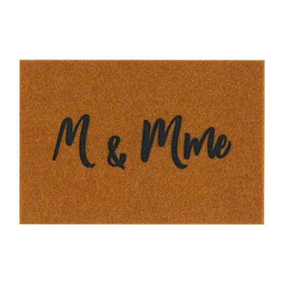 Tapis abrité brossant Newco M et Mme 60x40cm - CORYL