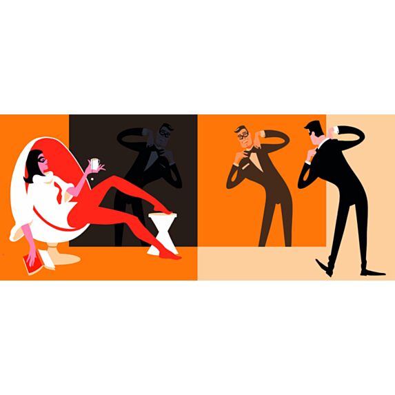 Film d'occultation vitrostatique 6054 miroir L.90cm