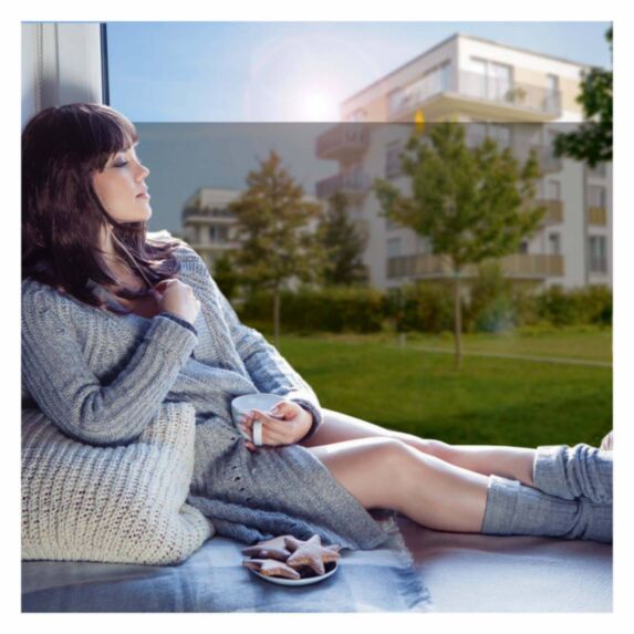 Adhésif Décoration Miroir Sans Tain 75x200cm