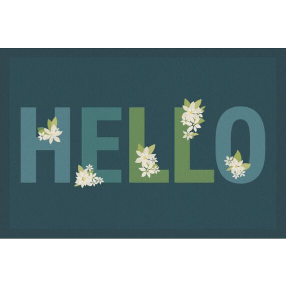 Tapis d'entrée Access Hello 60x40cm