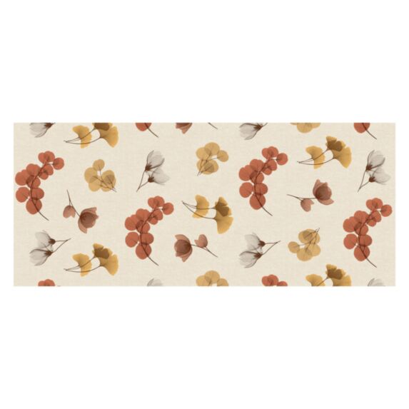 Nappe TC Premium Zao L.140cm motif Eucalyptus terra - CORYL