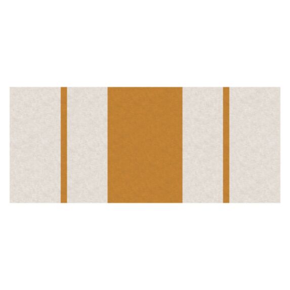 Nappe TC Lautrec L.140cm motif Ona ocre - CORYL