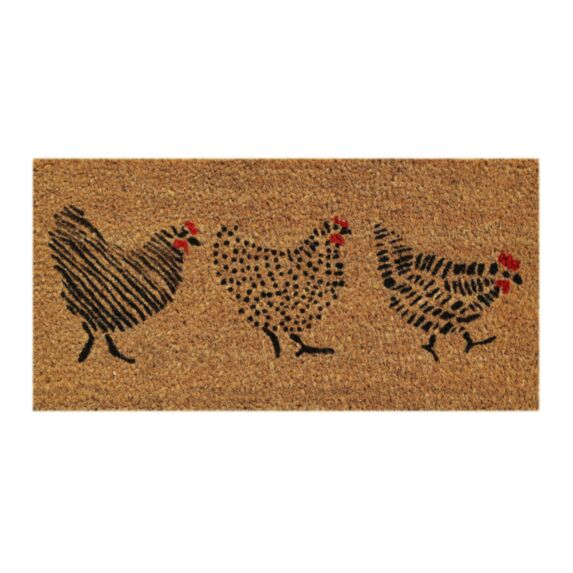 Tapis Abri Coco Poucet Cocottes 50x25cm - CORYL