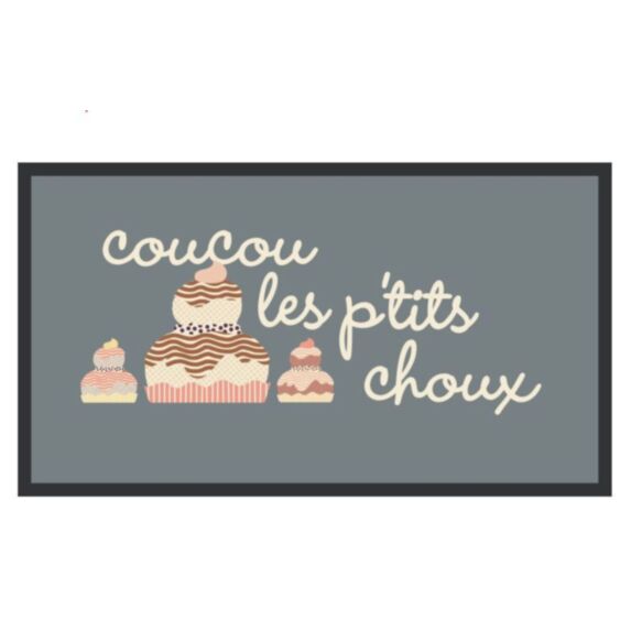 Tapis d'intérieur Lys Choux 80x45cm - CORYL