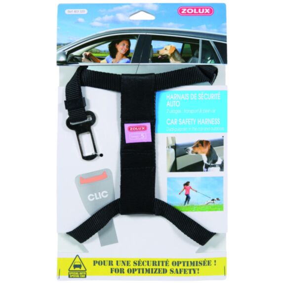 Harnais de Sécurtité Voiture Chien S - ZOLUX