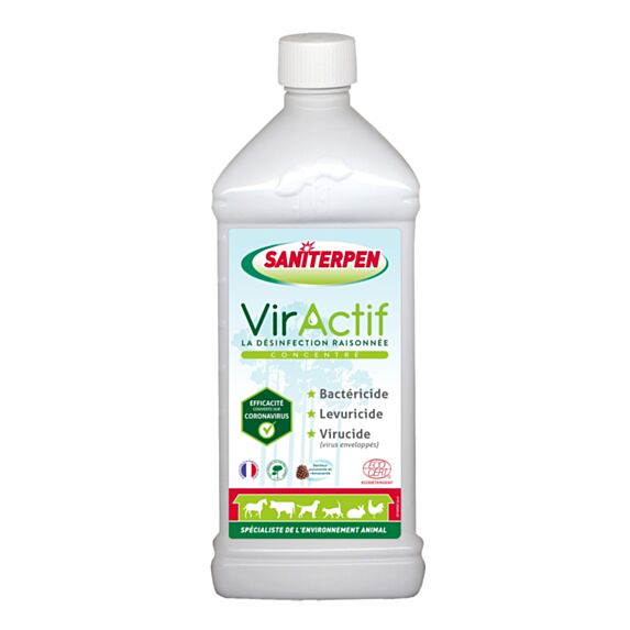 Désinfectant viractif concentré  1L - SANITERPEN