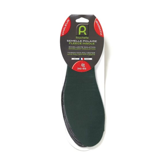 Semelle Polaire Verte 36/46 - ROUCHETTE
