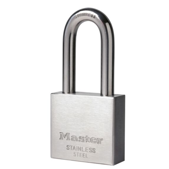 Cadenas en acier inoxydable, cadenas à clé - MASTER LOCK