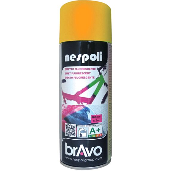 Aérosol peinture professionnelle fluorescent orange