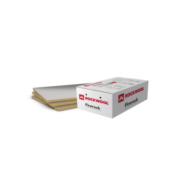 Panneau isolant laine de roche Firerock 1x0,6m ép. 30 mm R.0,75 - ROCKWOOL