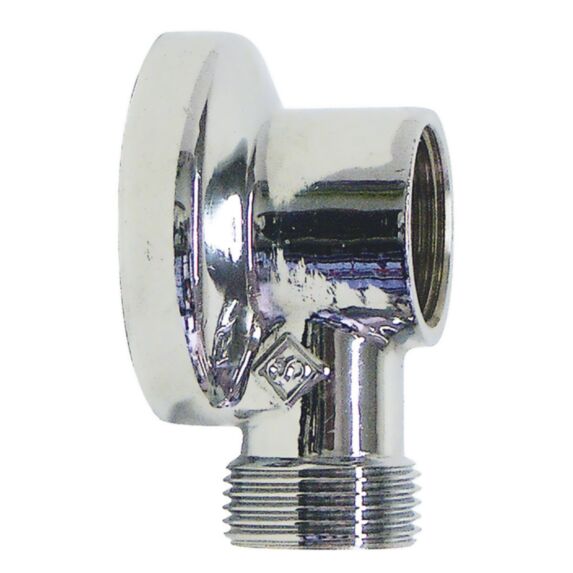 Applique chromée simple sans écrou à visser  M15/21